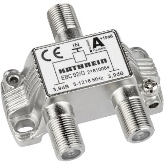 Kathrein EBC 02/G Verteiler 3,9dB 2-fach 5-1218MHz