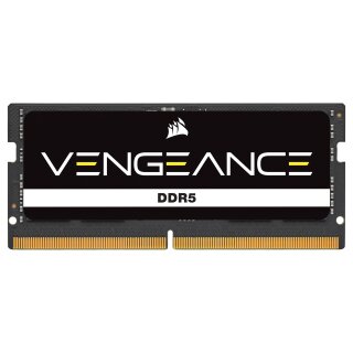 16GB PC SO 5200 CL44 CORSAIR VENGEANCE Black retail