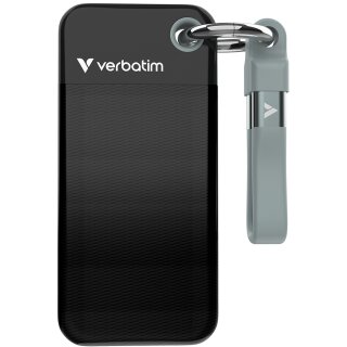 1TB Verbatim Pocket SSD USB 3.2 black/grey retail