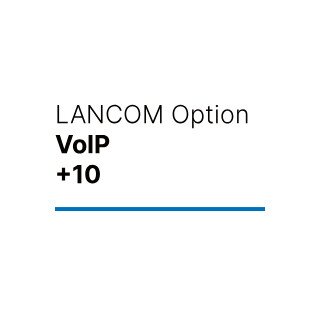 VoIP Advanced Option - Lizenz - 10 gleichzeitige VoIP-Leitungen