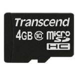 CARD 4GB Transcend Premium MicroSDHC 10MB/s
