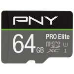 CARD 64GB PNY PRO Elite MicroXC 100MB/s +Adapter