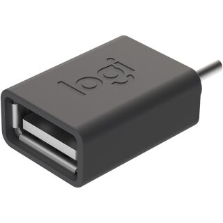 USB Adapter Logitech USB-C (M) zu USB (W)