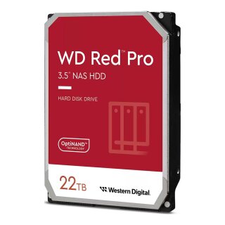 22TB WD WD221KFGX Red Pro NAS 7200RPM 512MB