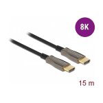 DELOCK Aktives Optisches Kabel HDMI 8K 60Hz 15m