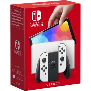 Nintendo Switch OLED - white/white