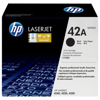 HP Toner 42A Q5942A Schwarz