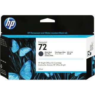 HP Tinte 72 C9403A Schwarz matt