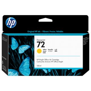 HP Tinte 72 (C9373A) gelb Druckerpatrone