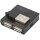 DIGITUS USB-Hub 4-Port 2.0->4xA2.0 integr. Kabel schwarz