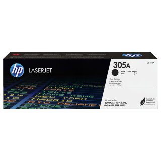 HP 305A original LaserJet Toner cartridge CE410A black standard capacity 2.090 pages 1-pack