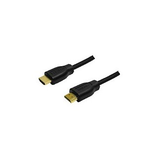 LogiLink HDMI (ST-ST) 2m Anschlusskabel 4K 30Hz Schwarz