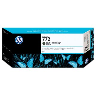 HP 772 original Ink cartridge CN635A matte black standard capacity 300ml 1-pack