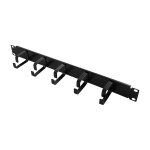 LogiLink Kabelführungspanel 19" 1HE mit 5...