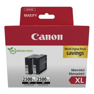 Canon Tinte PGI-2500XL 9254B011 2er Multipack Schwarz