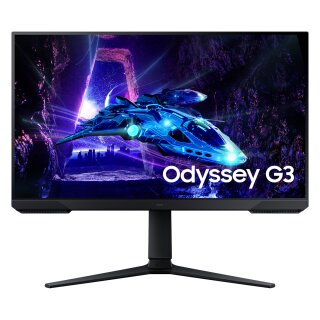 68,6cm/27" (1920x1080) Samsung Odyssey G3 S27DG300EU 16:9 FHD VA 1ms 180Hz HDR10 HDMI DP Black