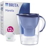 BRITA Tischwasserfilter Marella *blau* inkl. 12 Filter