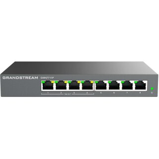 8P Grandstream GWN7711P PoE PoE+