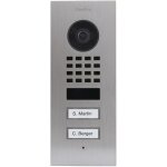 DoorBird D1102V IP Vid. Türst. V2A Edels. 2Ruftasten...