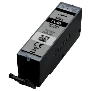 Canon Tinte PGI-580XL 2024C001 Pigment-Schwarz bis zu 400 Seiten gemäß ISO/IEC 24711