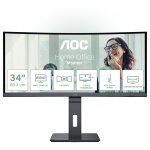 86,4cm/34" (3440x1440) AOC CU34P3CV 21:9 VA 1ms...