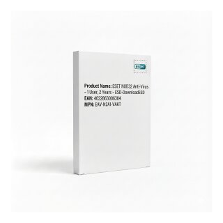 ESET NOD32 Anti-Virus - 1 User, 2 Years - ESD-Download