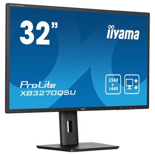 IIYAMA 80.0cm (31.5") XB3270QSU-B1 16:9 2xHDMI+DP+3xUSB IPS retail