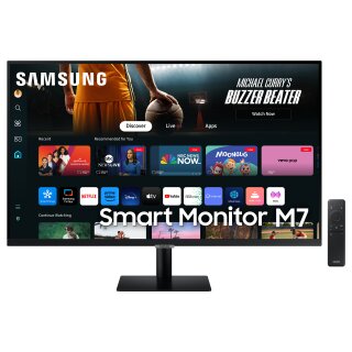 81,3cm/32" (3840x2160) Samsung LS32DM700UUXEN 16:9 4K UHD 4ms 60Hz HDMI USB-C Tizen Wifi Speaker Black