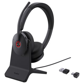 Yealink Bluetooth Headset BH74 with Stand UC USB-C/A