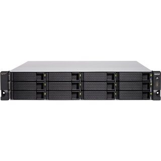QNAP TS-h1886XU-RP-R2-D1622-32G-RED 12+6 Bay 2U NAS Intel Xeon D-1622 4cores/8threads 3.2GHz 32GB ECC DDR4 6x6,35cm 3,5Zoll+5Y Wrnty