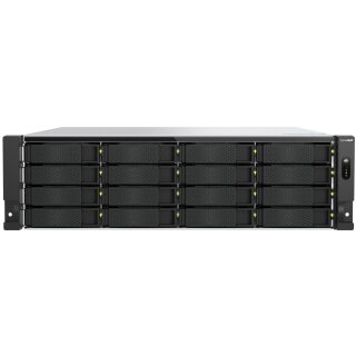 QNAP TS-h1677AXU-RP-R7-32G 3U 16-bay NAS AMD Ryzen 7 Pro 7745 8C/16T boost up to 5.3GHz 32GB DDR5 non-ECC RAM