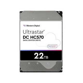 WESTERN DIGITAL Ultrastar DC HC570 8,9cm 3,5Zoll 26.1MM 22TB 512MB 7200RPM SATA ULTRA 512E TCG NP3