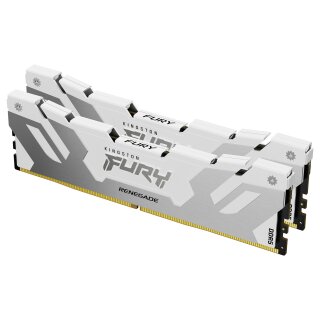 KINGSTON 32GB 8000MT/s DDR5 CL38 DIMM Kit of 2 FURY Renegade White XMP