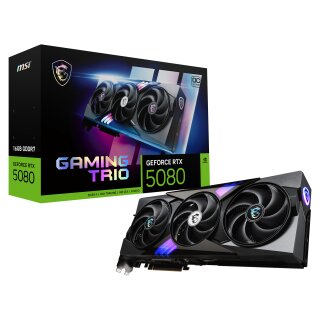 RTX 5080 16GB MSI Gaming Trio OC GDDR7 3Fan