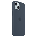 APPLE iPhone 15 Silicone Case with MagSafe - Storm Blue