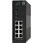 Switch 10x GE IGS-2110P 2xSFP. 8x PoE Outputs