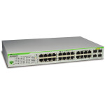 ALLIED 24x10/100/1000BaseT WebSmart Switch mit 4...