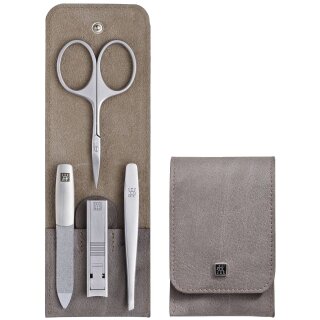 Zwilling Maniküre Pediküre Set 4-Teilig mit Kompakt-Nagelknipser