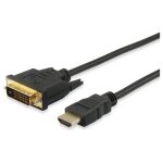 Equip HDMI A auf DVI(24+1) St/St 2.0m 1920x1200/60Hz sw