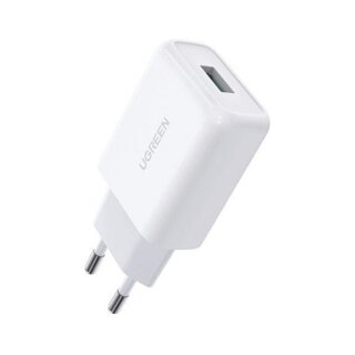 UGREEN USB-A QC 3.0 18W Wall Charger-EU White