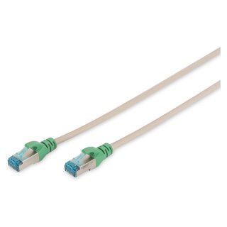 DIGITUS Premium CAT 5e SF-UTP Crossover Patchkabel, 2m,grau