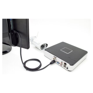 DIGITUS HDMI Anschlusskabel TypA 4K 60Hz Ethernet 5.0m