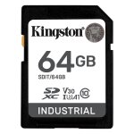 CARD Card 64GB Kingston XC Industrial -40C to 85C retail