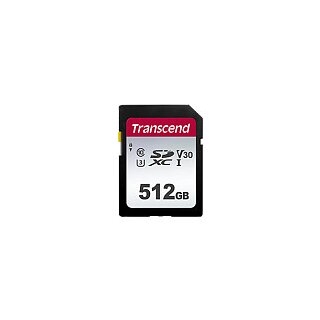 CARD Card 512GB Transcend SDXC SDC300S 100/55 MB/s