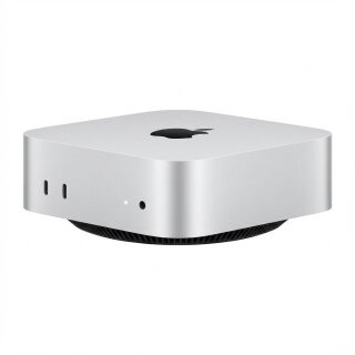 Mac Mini Z1CF M4 10C CPU/10C GPU/16C N.E. 24GB 2TB SSD Gbit Eth DE Silber