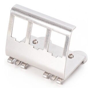 DIGITUS Hutschienenadapter für 3x Keystone Module