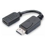 DIGITUS DisplayPort -> HDMI Adapter/Konverter, 0,15m,...