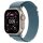 Apple Watch Ultra 3 Titanium Cellular 49mm Natur (Alpine Loop hellblau) Medium