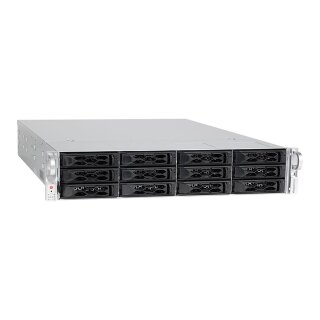 Server bluechip SERVERline R52316s 2HE Rack, 2×Xeon 4410Y 64GB 2x480GB SSD, TPM-Modul