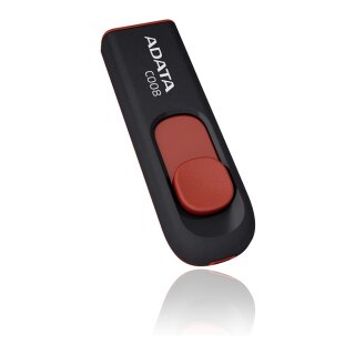 STICK ADATA USB 2.0 C008 black 32GB AC008-32G-RKD